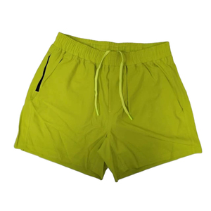 Shorts Bermuda pour Homme Couleur Unie Séchage Rapide avec Poches Taille Mi-Haute Fermeture à Cordon 100% Polyester Tissé Style Décontracté - Product Image 5