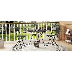 Sillas plegables portátiles acolchadas para interior, exterior, cocina, cafetería, tienda, fecha de llegada 2025/6/30, 2 uds. - Product Image 6