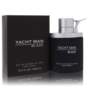 Perfume en Aerosol Eau de Toilette para Hombre, Fragancia Negra Yacht Man - Product Image 1