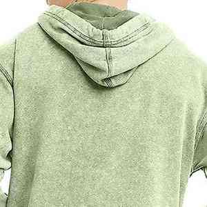 Última Llegada: Sudaderas con Capucha para Hombre, Estilo Lavado Ácido, Moda Urbana Otoñal, 100% Algodón, Precio al por Mayor con Servicio OEM, Estampadas - Product Image 2