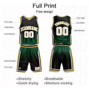 Nouvel uniforme de basketball, prix de gros, maillots et shorts de basketball de haute qualité, séchage rapide, vêtements de sport d'équipe - Product Image 3
