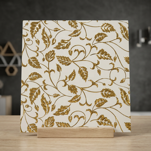 Azulejos interiores de decoración Kajaria para el hogar, diseño de cerámica de pared decorativa de la India, azulejos con acabado de espejo de alto brillo 12x24 30x60 - Product Image 1