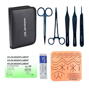 Bleed Control <b>Kit</b> Wholesale Surgical 3d <b>Suture</b> Practice <b>Kit</b> For Medical Training <b>Suture</b> <b>Kit</b> Surgical Medic Instrument - Product Image 1