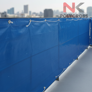 Voile d'ombrage en polyéthylène haute densité pour balcon, toile pare-soleil résistante aux UV, écran d'intimité, pare-vent, anti-poussière, toile d'ombrage extérieure - Product Image 3