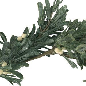 Guirlande de Noël vert baie de neige de 54 pouces - Product Image 6