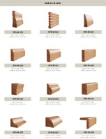 Moulures de protection d'angle pour décoration de bâtiment, moulures en chêne blanc, garnitures murales, plinthes et corniches