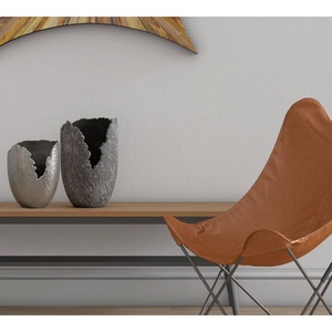 Jarrón Minimalista de Metal para Decoración de Interiores, Florero Contemporáneo para Escritorio de Oficina - Product Image 5