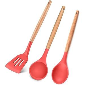 Ensemble de cuillères à salade et de cuillères de service en résine haut de gamme, fabriquées à la main, vaisselle design écologique pour la cuisine, la salle à manger et les cadeaux - Product Image 4