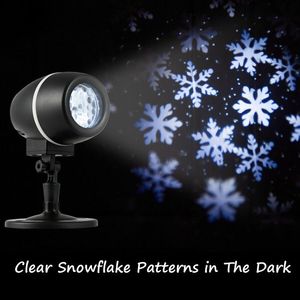 Outdoor Waterproof Christmas <b>LED</b> Projector <b>Lights</b> with Remote <b>Control</b> Holiday Season Snowflake Decorations - Product Image 6