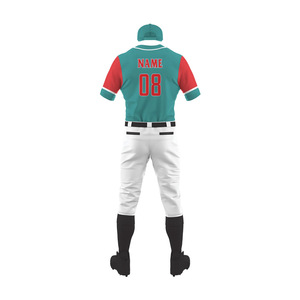 Uniformes de Béisbol al por Mayor, Jersey de Béisbol de Malla Sublimada Personalizada, Jersey de Béisbol Profesional para Adultos, Uniformes de Béisbol - Product Image 6