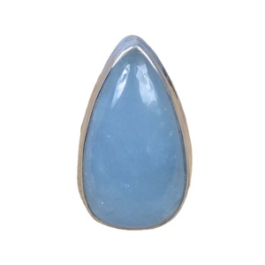 แหวนเงินแท้ 925 ชุบทอง ประดับโอปอลทรงหยดน้ำ ดีไซน์เรียบหรูสำหรับผู้ชาย ของขวัญประจำเดือนมีนาคม เหมาะสำหรับวันครบรอบ - Product Image 1