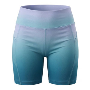 Premium Quality Women Yoga Shorts Comfortable Fit <b>Elastic</b> Waist Workout Fitness Activewear New Design Stretch Sports - Product Image 1