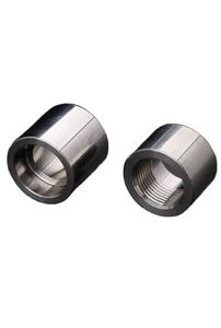 Raccords en acier haute pression 304L Schedule 40 40NB conformes aux normes industrielles, avec tête NPT forgée JIS et raccord femelle lisse pour tuyauterie - Product Image 5