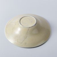 Assiette à pâtes et à soupe en porcelaine blanc cassé, céramique à effet de four, design de la gamme de vaisselle Cozy Cafe Brunch, pour la restauration collective