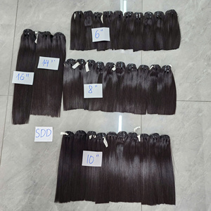 Remy Human Hair From Vietnam Transparent French Lace Glueless Full Lace <b>Wigs</b> <b>Deep</b> <b>Wave</b> Bundles with Frontal 13x6 - Product Image 2