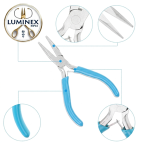 LUMINEX IMPEX <b>Long</b> <b>Nose</b> Stainless Steel Lightweight Jewelry Polishing & Making Pliers for DIY - Product Image 4