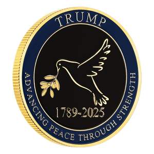 Monete Commemorative Personalizzate per il Regalo di Laurea: 'Avanzando la Pace Attraverso la Forza' per USA, Germania, Giappone - Product Image 5