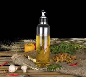 Elegante Dispensador de Aceite de Plástico de 1000 ml - Botella de Aceite Transparente Libre de BPA para Cocinar y Almacenar 1 Litro - Product Image 6