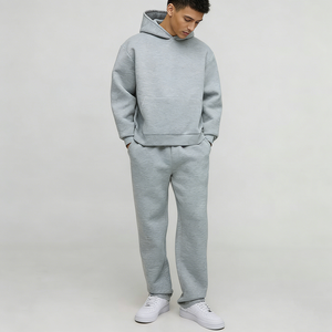 Sudadera con capucha deportiva personalizada para mujer, con hombros caídos, de forro polar grueso y pesado, de poliéster de secado rápido - Product Image 5