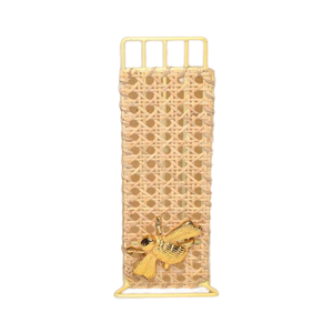 Porte-serviettes et mouchoirs écologique Ratan Jali moderne fabriqué à la main pour la salle de bain et la cuisine à bas prix - Product Image 1