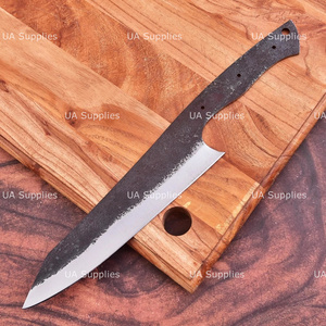 Cuchillo de Cocina de Acero al Carbono de Espiga Completa, Hoja Recta con Borde Biselado, Grosor de 0.6mm, Personalizable OEM - Product Image 6