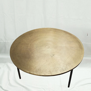 Table d'appoint décorative en métal pour le salon et la chambre à coucher, décoration intérieure - Product Image 2