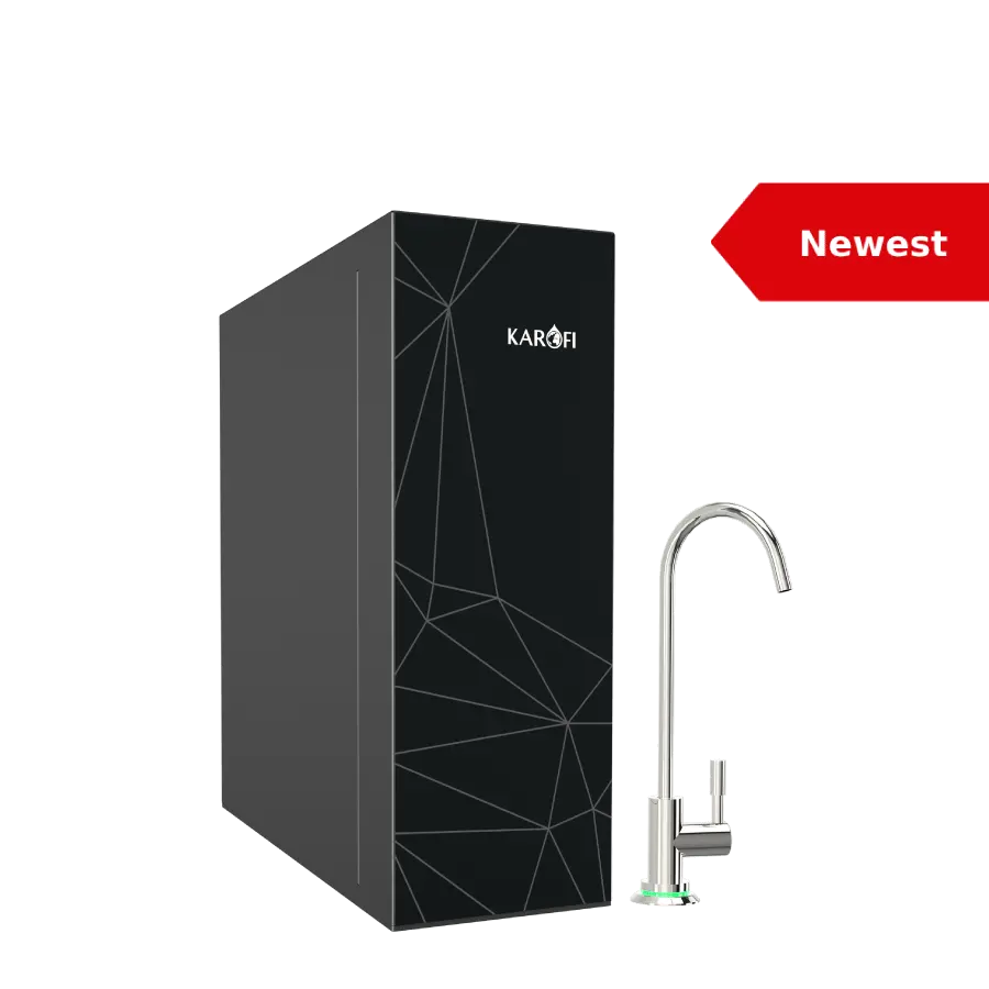 Karofi KAQ-U99 su arıtıcısı süper büyük filtrasyon ve kompakt tasarım RO fonksiyonu ile Tankless