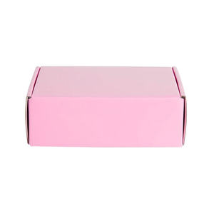 Boîtes d'expédition roses, petites boîtes postales ondulées en carton pour l'emballage d'expédition cadeaux artisanaux donnant des produits taille multy - Product Image 4