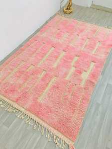 Modern Textured Abstract Area <b>Rug</b> Living Room Soft Hand Knotted Wool/Silk PET Friendly Non-Slip <b>Boho</b> Style Bedroom Decor - Product Image 2