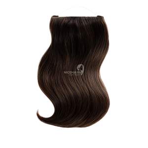 Extensions de cheveux 100% Remy vietnamiennes, extensions halo, prix, toutes les couleurs, teintables, prêtes à porter, beauté pour femmes - Product Image 4