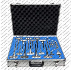 Équipement chirurgical de neurochirurgie, tubes d'aspiration manuels en acier inoxydable, certifiés CE, ensemble d'instruments de neurochirurgie - Product Image 1