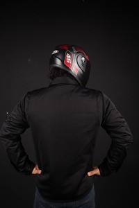 Camisa de malla negra para motocicleta, transpirable, con protección de Kevlar, chaqueta de motociclismo para hombres y mujeres - Product Image 3