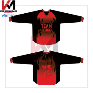 Camiseta de Paintball Personalizada, Tela de Poliéster Ligera, Impresión de Logotipo Sublimado, Ajuste Ajustable, Material que Absorbe la Humedad - Product Image 3
