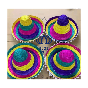 PRODUIT PHARE : Chapeau de paille mexicain pour les entreprises de location de chapeaux de fête, les organisateurs de célébrations, les détaillants de souvenirs et les acheteurs en gros - Product Image 1