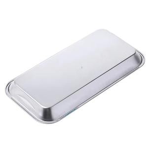 Plateau carré en acier inoxydable HERMANN MEDITECH HM-ST-152, durable, réutilisable, plat de service manuel, usage hospitalier, chirurgical, multi-usages - Product Image 5