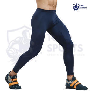 Pantalones de Compresión Deportivos para Hombre, Transpirables, con Logotipo Personalizado, Ajustados, Elásticos, para Gimnasio, Fitness y Running, en Oferta - Product Image 2