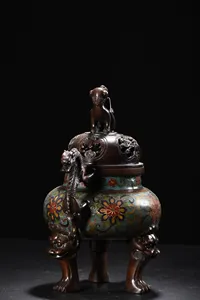 Elegante Quemador de Incienso Bakhoor para Virutas de Oud, Diseño Metálico Ecológico y Duradero que Mejora el Ambiente - Product Image 2