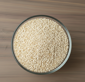 Graines de sésame blanc indien naturelles, triées Sortex, pureté 99%, teneur en huile 52-54%, récolte 2025, vente en gros, export, fournisseur - Product Image 1