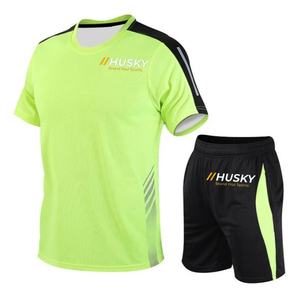Zuoyala Unisex Yellow <b>Referee</b> Jersey Set Pockets Black Shorts Breathable Polyester Silk Screen Heat-Transfer Printed Uniform - Product Image 2