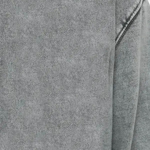 Sweat à capuche d'hiver personnalisé de haute qualité, délavé à l'acide, 100% coton épais, impression numérique, épaules tombantes, double fermeture éclair - Product Image 2