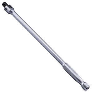 Barra de Desatornillar Flexible de 1/2" x 1/2" x 18" de Longitud, Fabricada en Acero al Cromo Vanadio de Grado Profesional - Product Image 2
