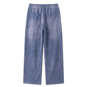 Pantalons de soirée pour hommes avec détails en strass, coupe ajustée et style contemporain - Product Image 2