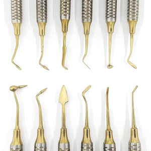 Kit d'examen dentaire en acier inoxydable, instruments chirurgicaux, instruments de diagnostic dentaire professionnels, ensemble d'instruments dentaires de base - Product Image 2
