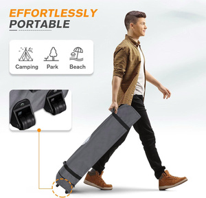 Woqi Portable 3-4 Person Beach <b>Tent</b> Modern Pop-Up Gazebo with Iron <b>Frame</b> Easily Sets up for Hotels Weddings Events Custom Logo - Product Image 4