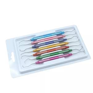 Juego de 7 Curetas Gracey con Mango Hueco y Colores Variados para Cuidado de Encías, Instrumentos Quirúrgicos Dentales, CENarham Enterprises - Product Image 6