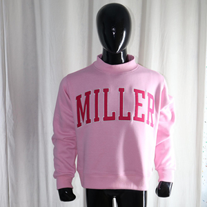 Sudadera Miller Rosa con Cuello Redondo, Corte Regular, 100% Algodón Tejido, Unisex, Informal, para Otoño, URBAN PRODUCTIONS - Product Image 2