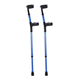 Stampelle Mediche in Alluminio Leggero Regolabili a 11 Livelli di Altezza per Adulti, Deambulatori e Rollator con Fascia Superiore a 4 Livelli - Product Image 5