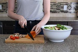 YOZONKY <b>Wooden</b> Rectangle Chopping Board With Handle Single <b>Piece</b> Kitchen Cutting Block - Product Image 5