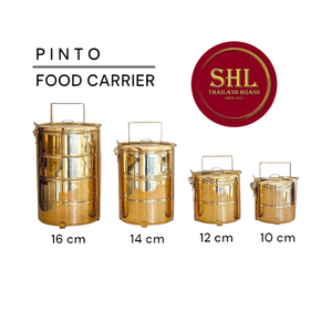 ผลิตภัณฑ์ของขวัญของที่ระลึกจากประเทศไทยสำหรับผู้ถืออาหารสไตล์ไทย2ชั้น12ซม. - Product Image 4