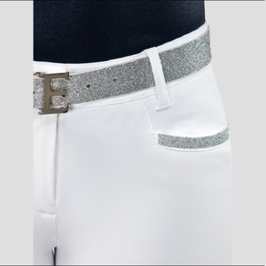 Pantalon d'équitation extensible 4 directions de haute qualité, leggings, collants, vêtements d'équitation en tissu technique au toucher doux - Product Image 6